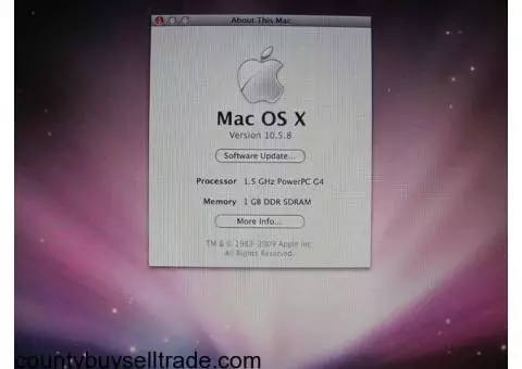 Refurbished Mac 15" PowerBook G4